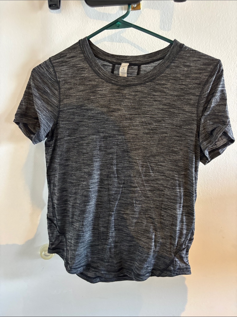 lululemon athletica Charcoal Heather athletic Tee